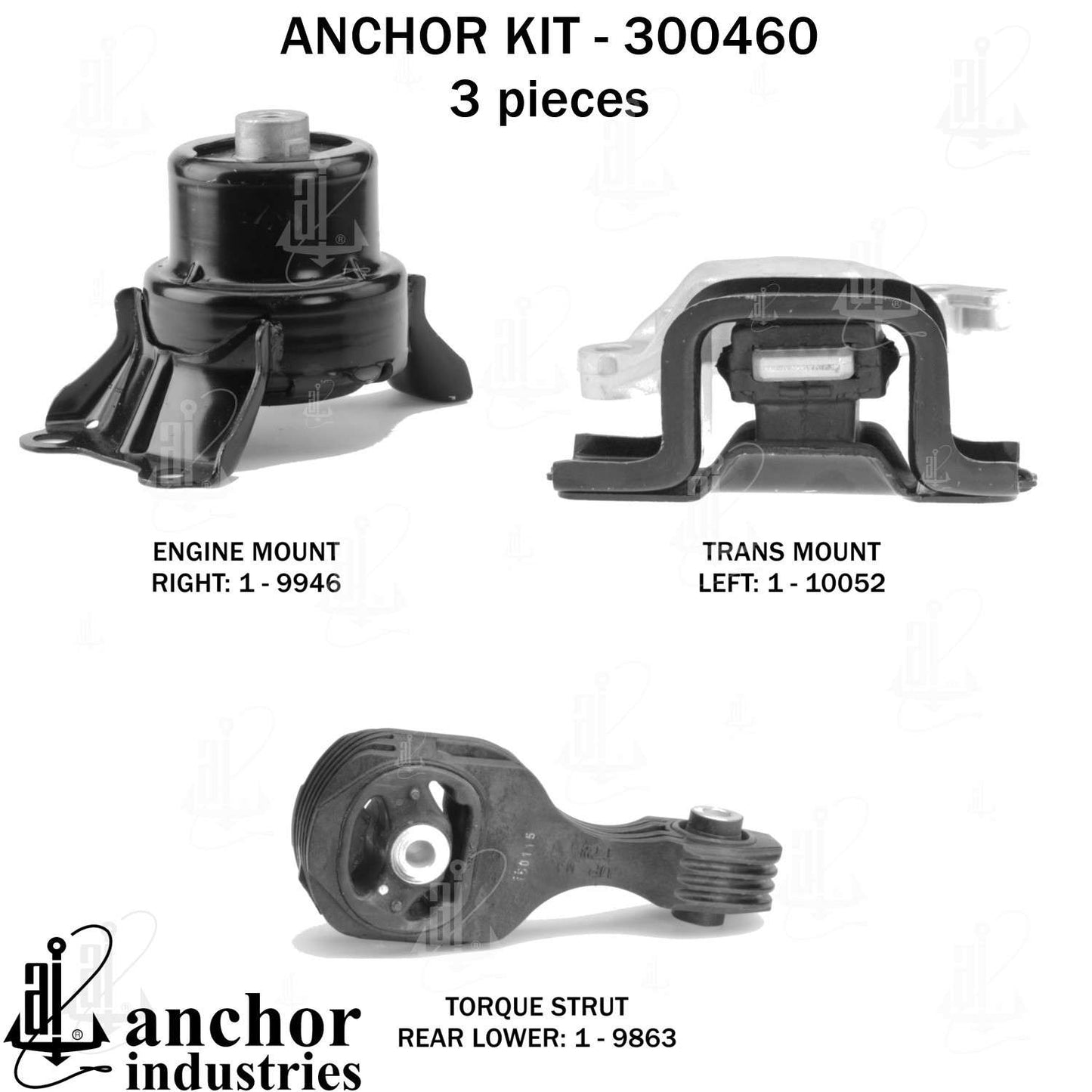 Anchor Engine Mount Kit 300460