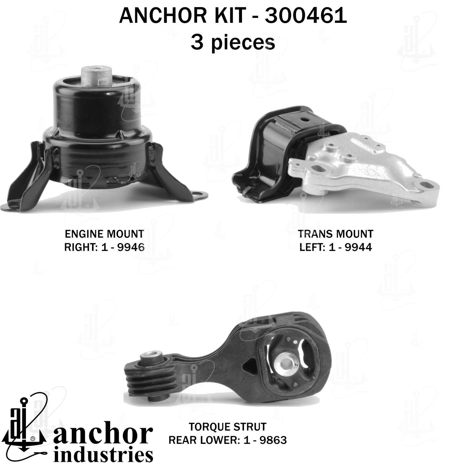 Anchor Engine Mount Kit 300461