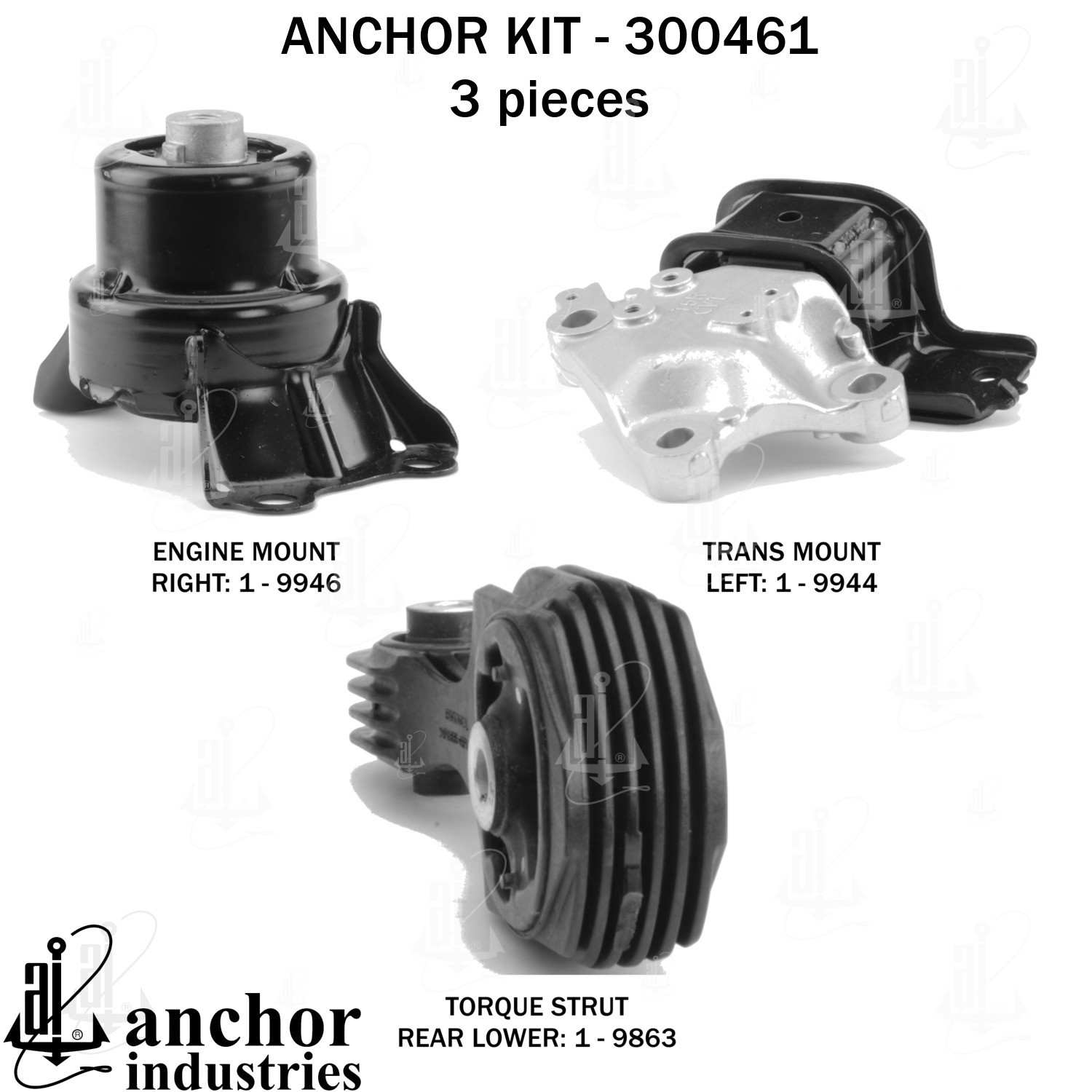 Anchor Engine Mount Kit 300461