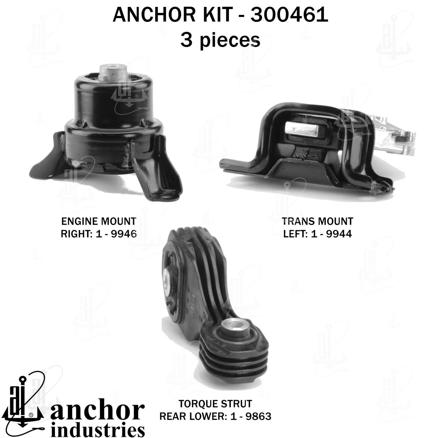 Anchor Engine Mount Kit 300461
