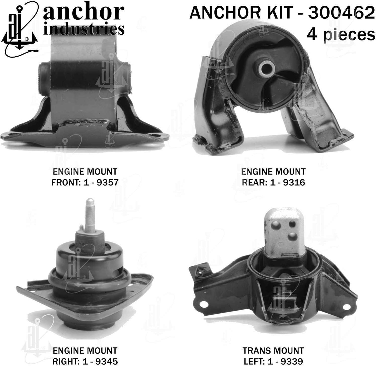 Anchor Engine Mount Kit 300462