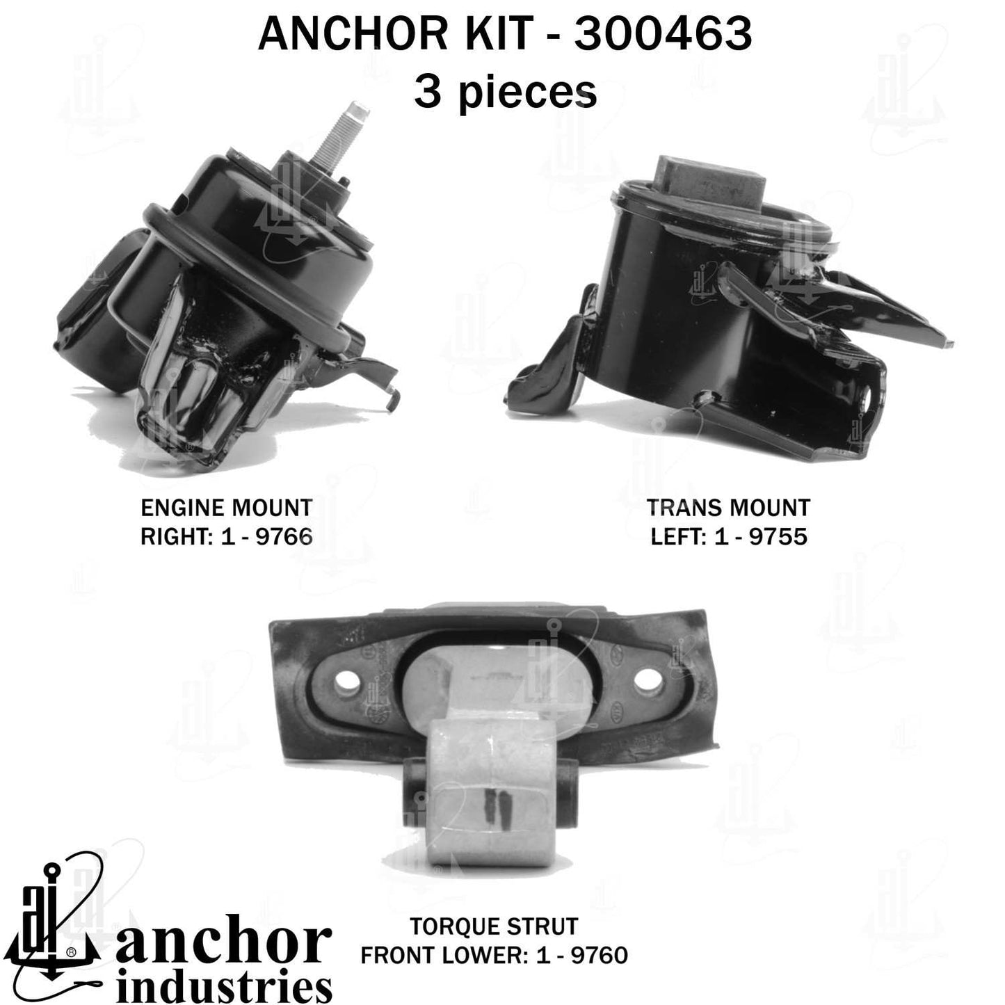 Anchor Engine Mount Kit 300463