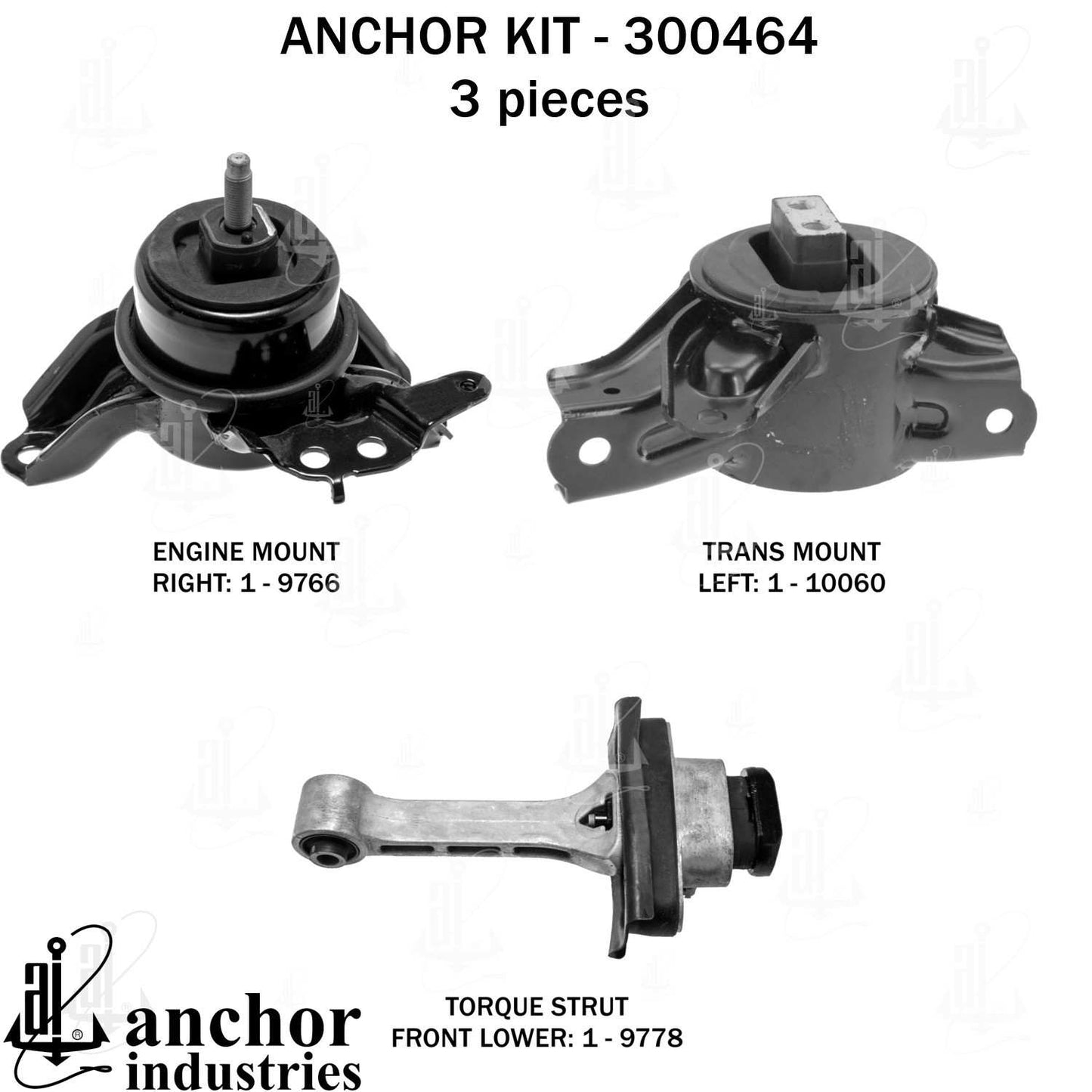 Anchor Engine Mount Kit 300464