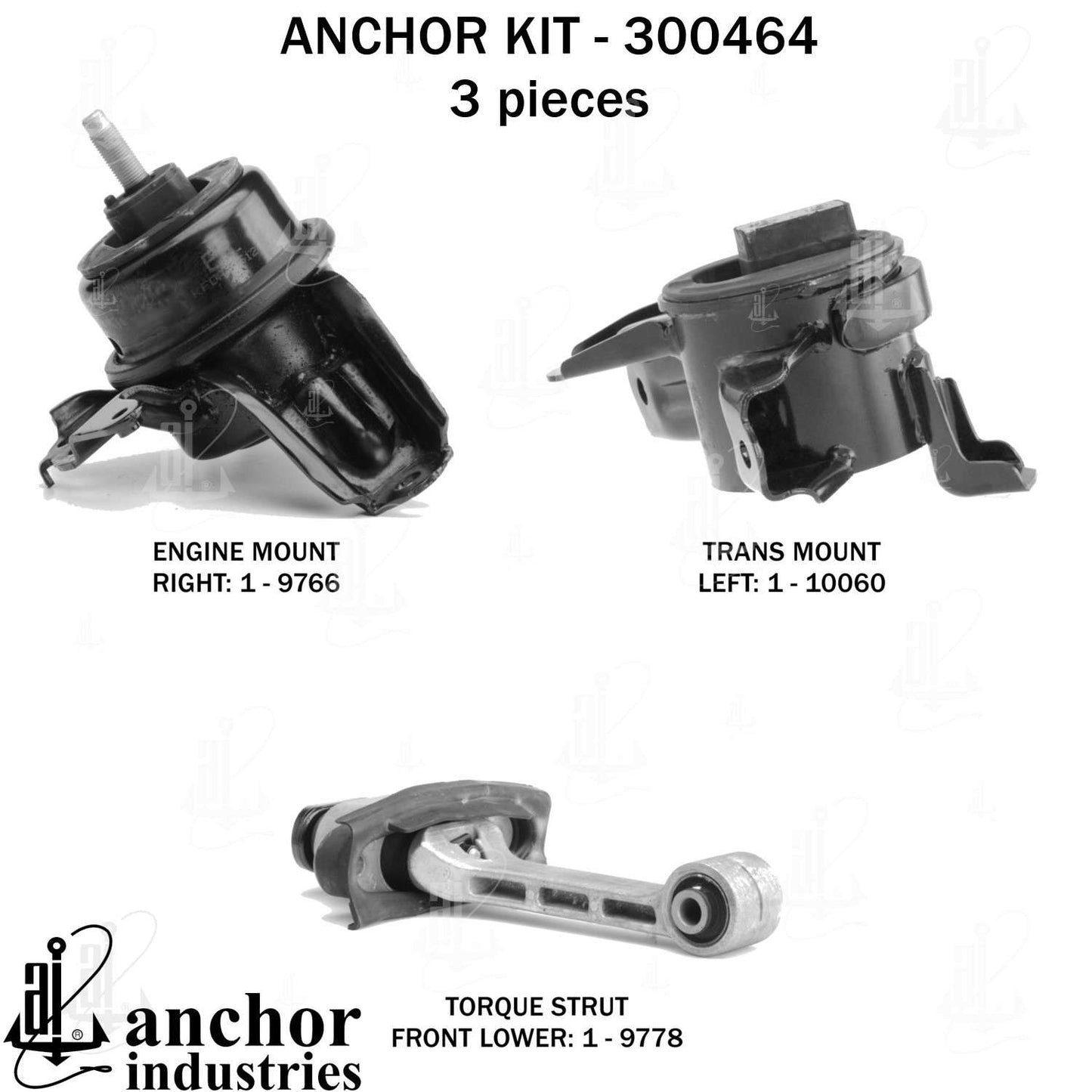 Anchor Engine Mount Kit 300464