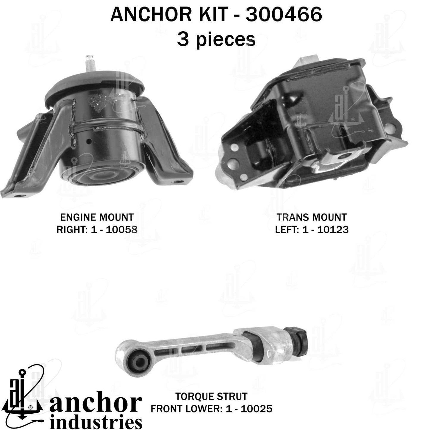 Anchor Engine Mount Kit 300466