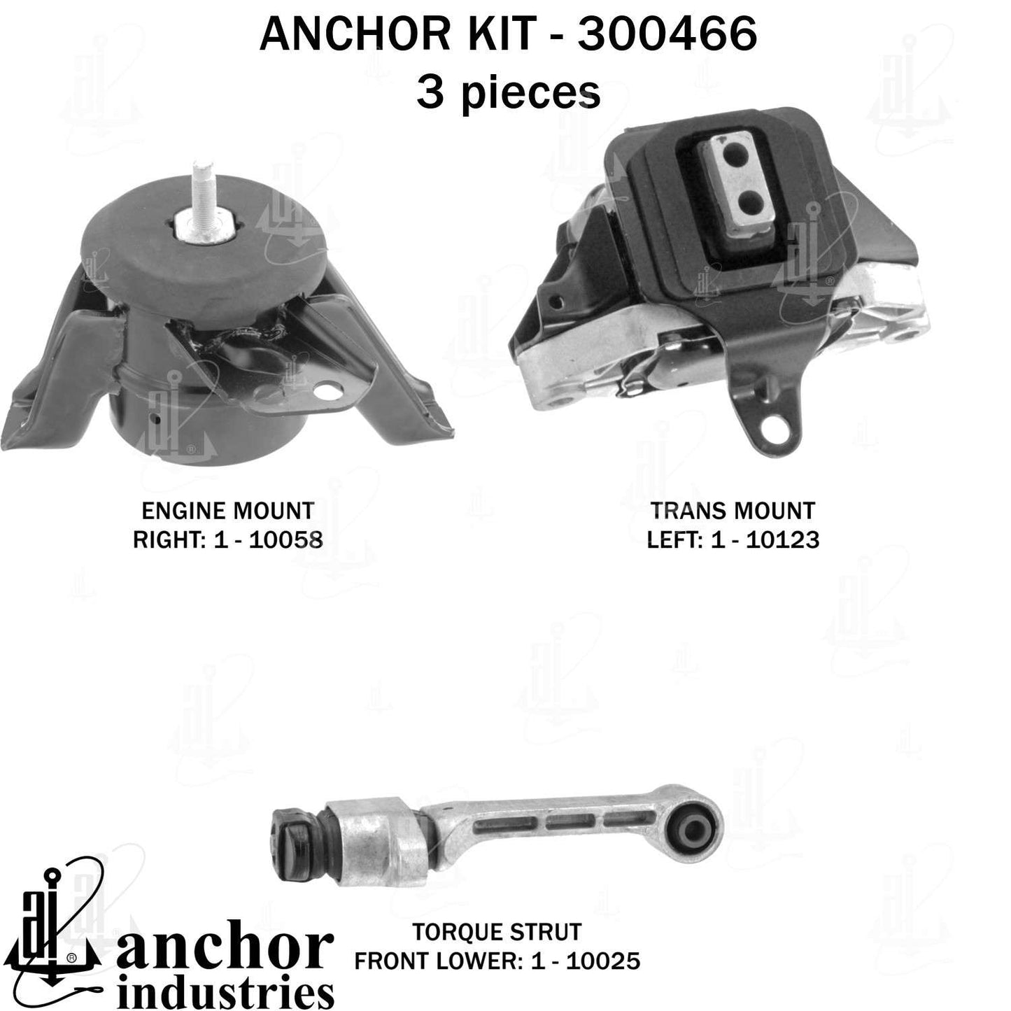Anchor Engine Mount Kit 300466