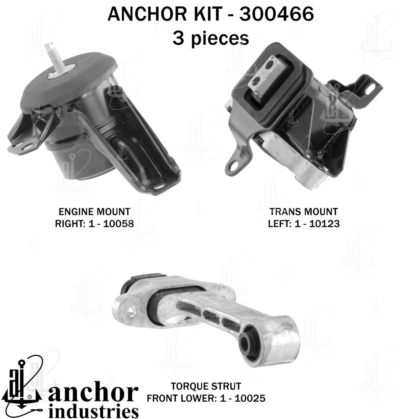 Anchor Engine Mount Kit 300466
