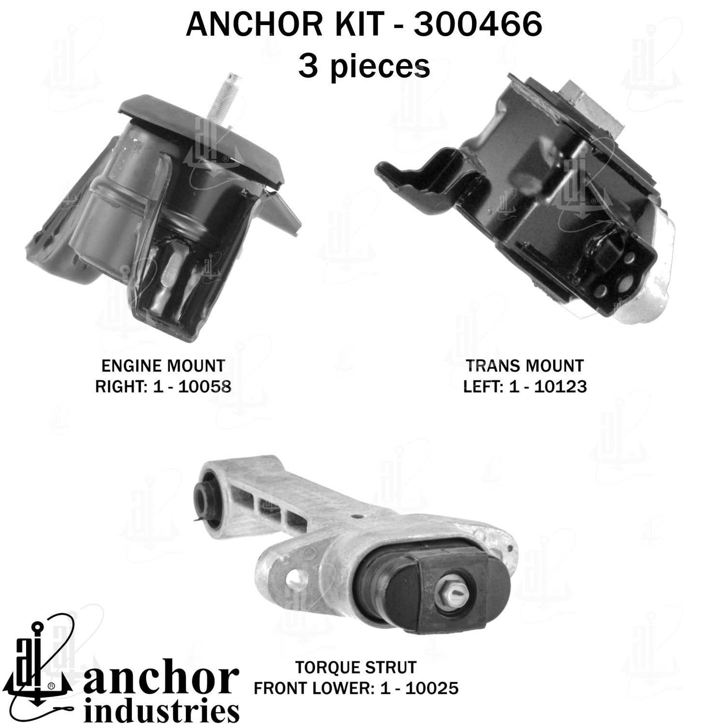 Anchor Engine Mount Kit 300466