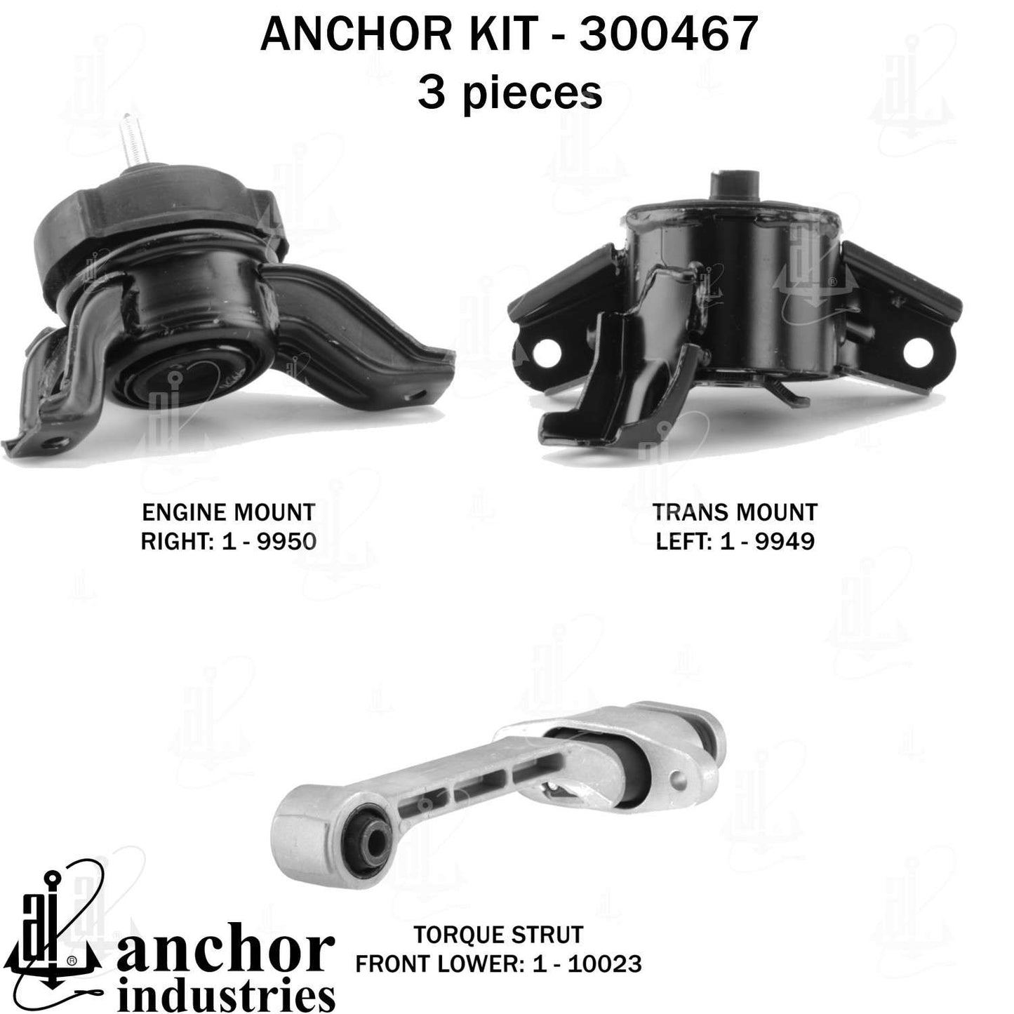 Anchor Engine Mount Kit 300467