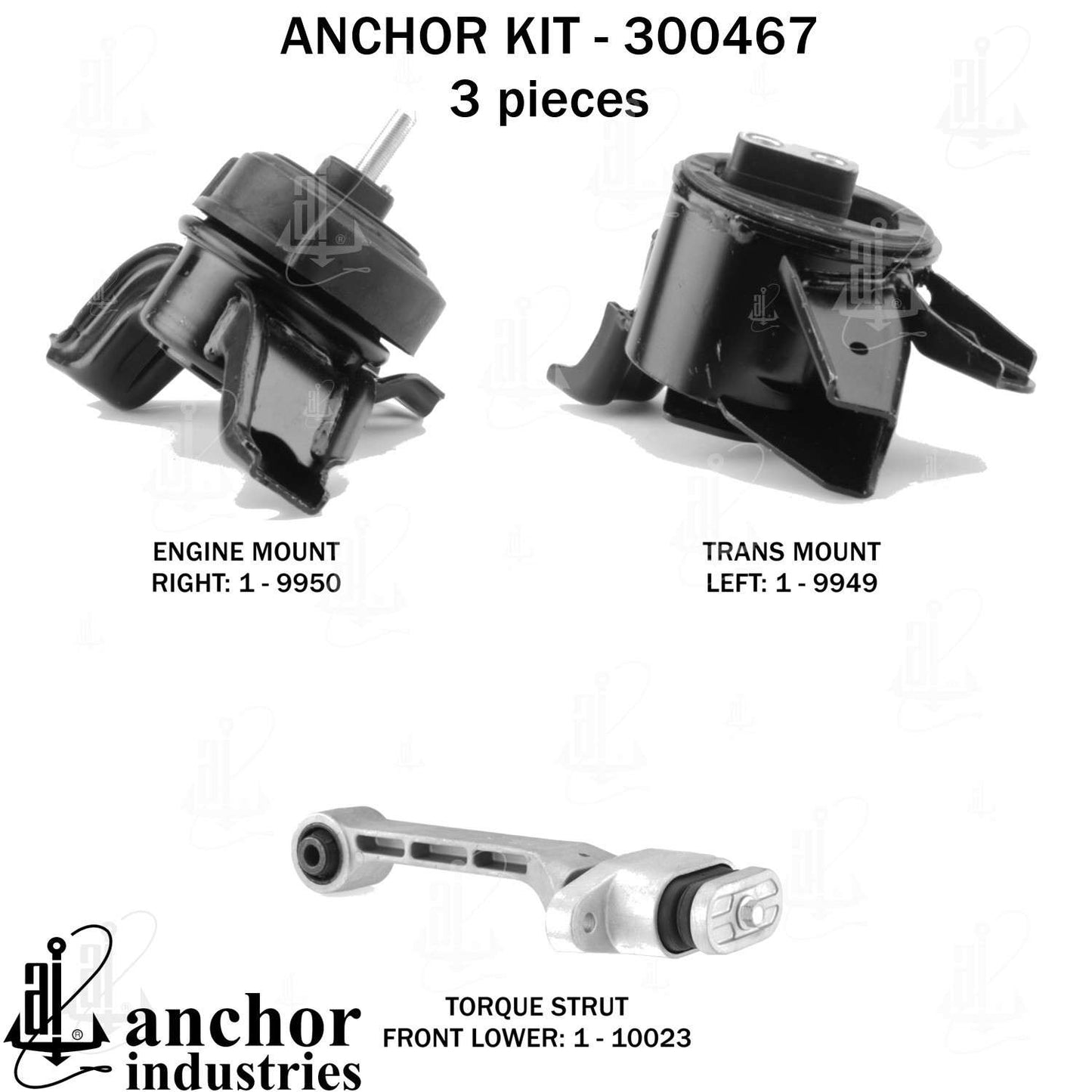 Anchor Engine Mount Kit 300467