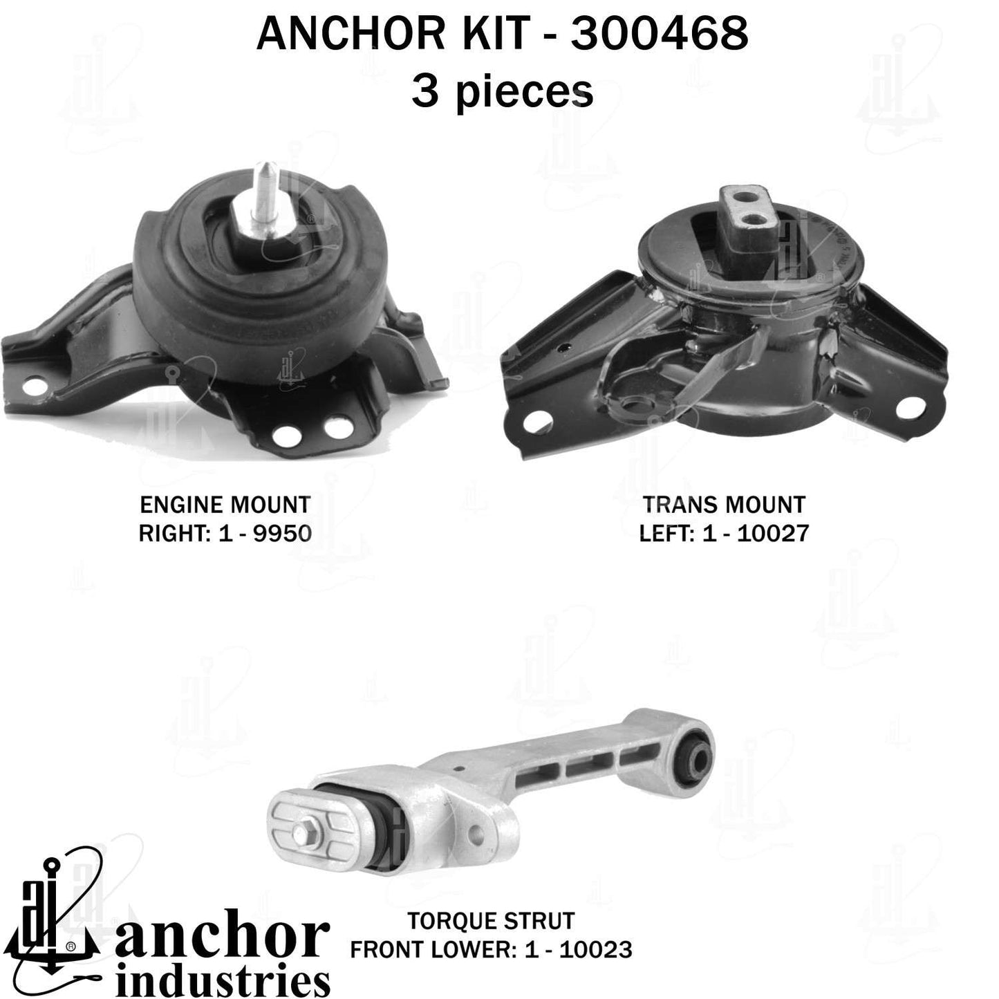 Anchor Engine Mount Kit 300468