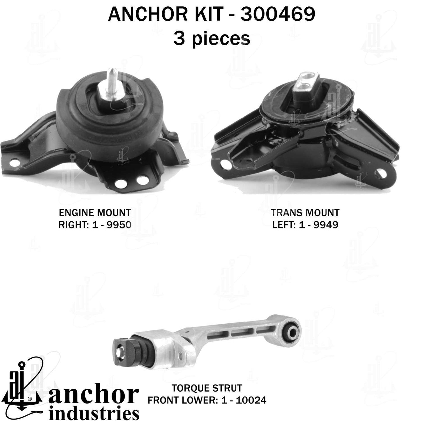 Anchor Engine Mount Kit 300469