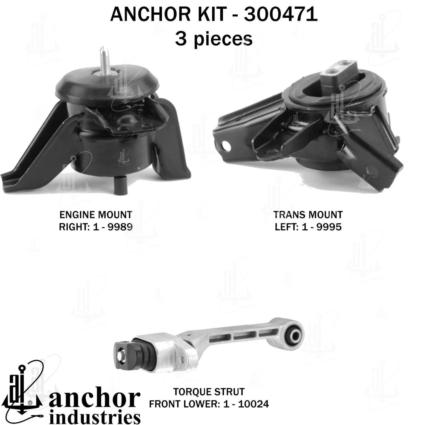 Anchor Engine Mount Kit 300471