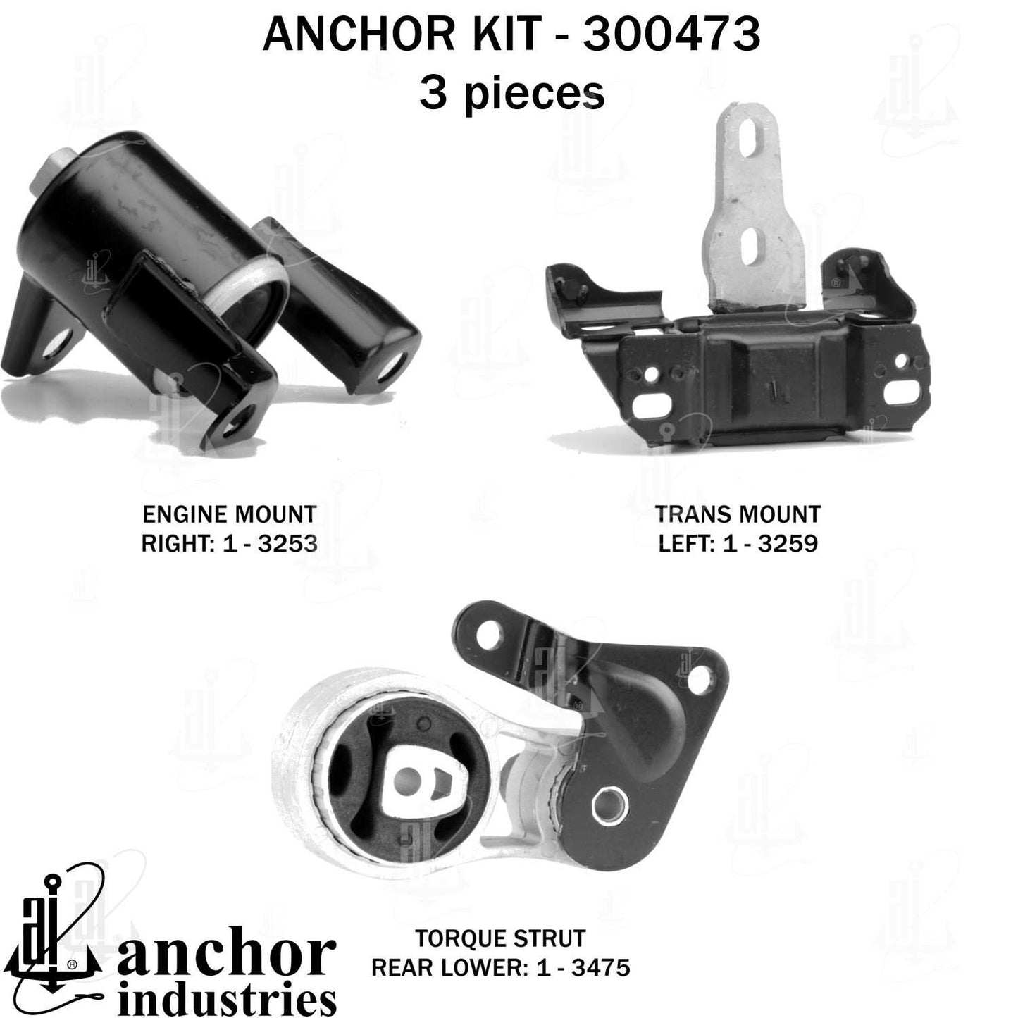 Anchor Engine Mount Kit 300473