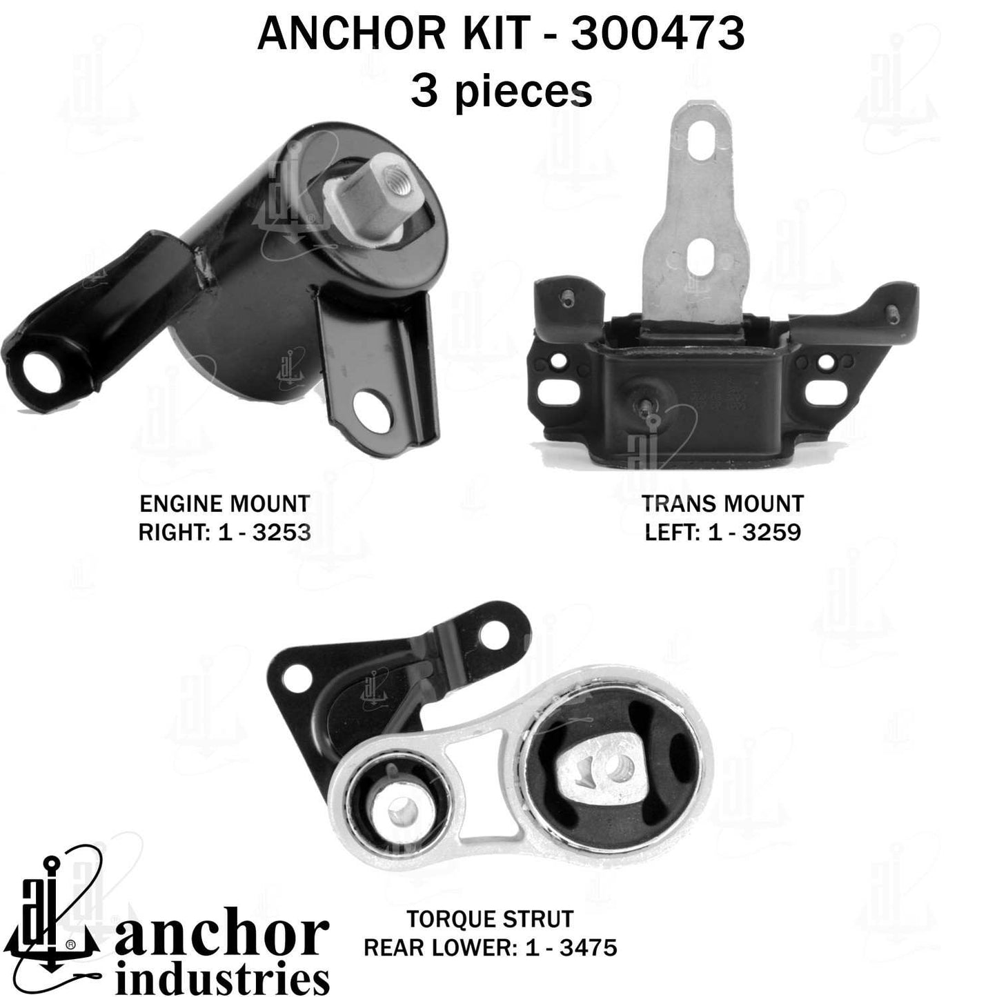 Anchor Engine Mount Kit 300473