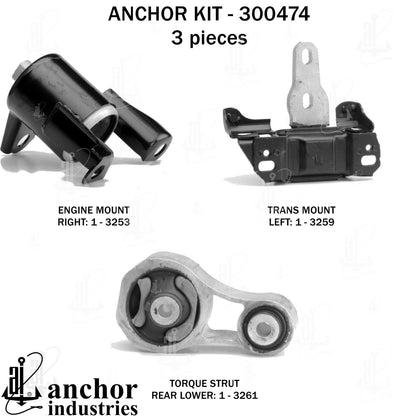 Anchor Engine Mount Kit 300474