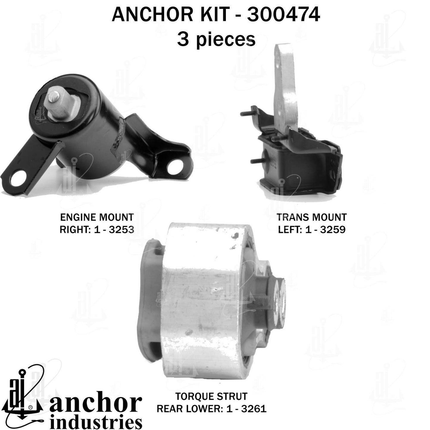 Anchor Engine Mount Kit 300474