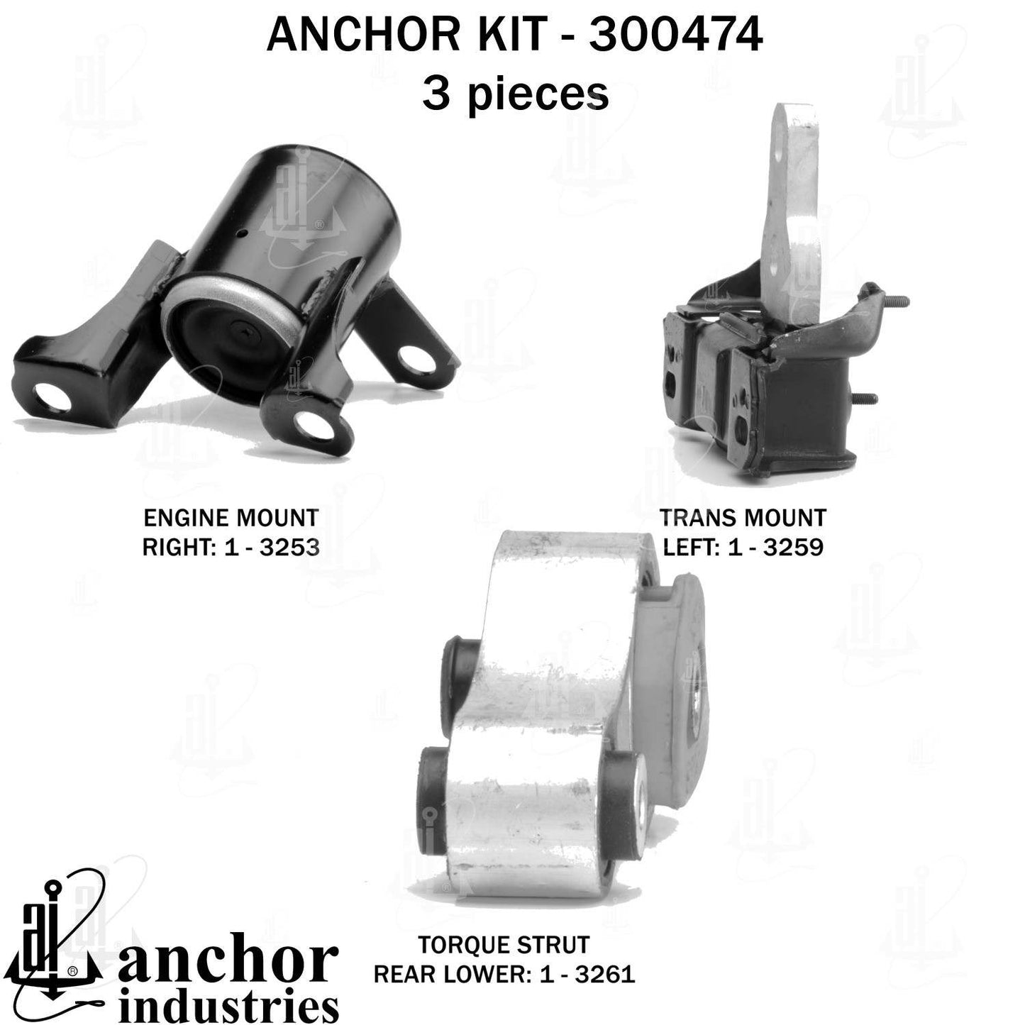 Anchor Engine Mount Kit 300474