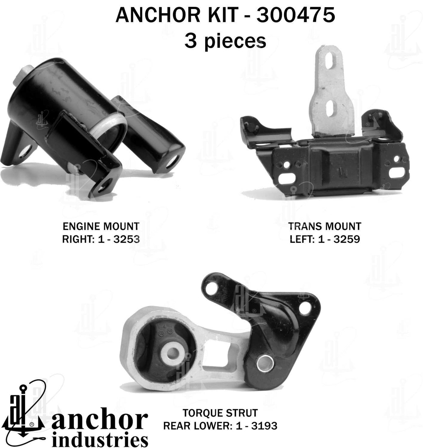 Anchor Engine Mount Kit 300475