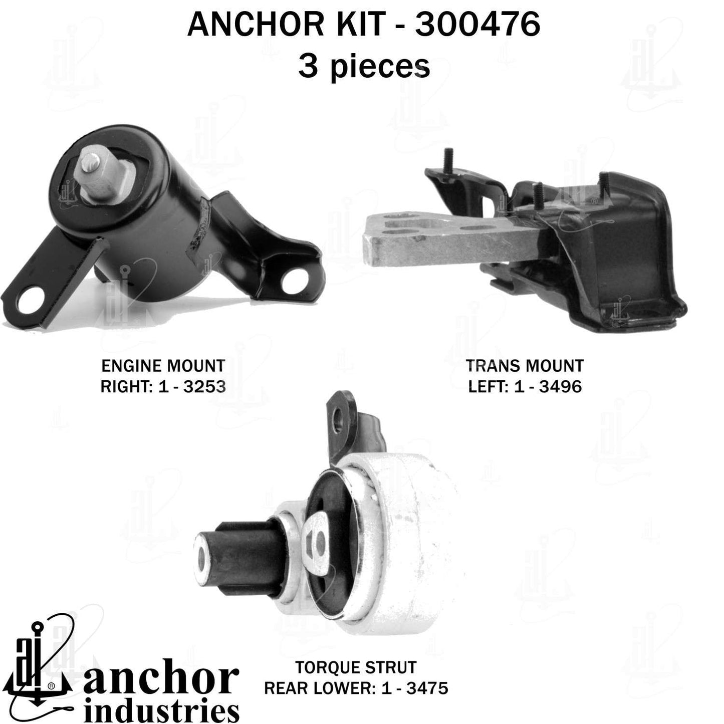 Anchor Engine Mount Kit 300476
