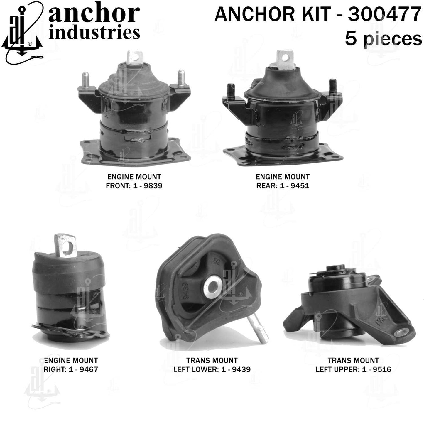 Anchor Engine Mount Kit 300477
