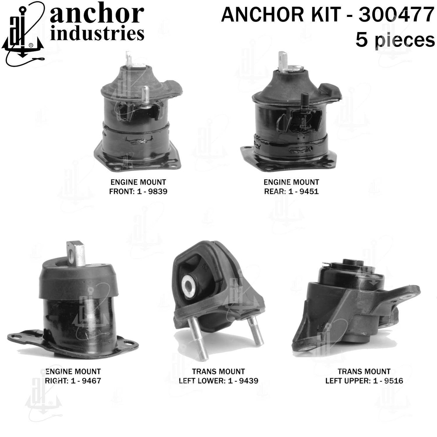 Anchor Engine Mount Kit 300477