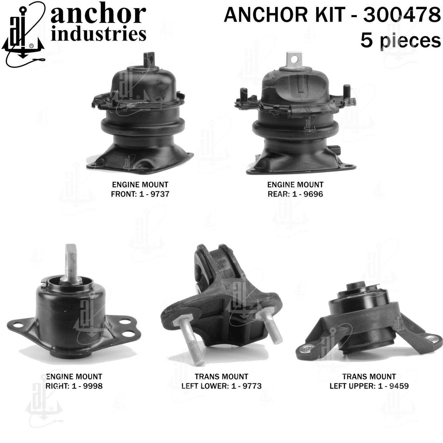 Anchor Engine Mount Kit 300478
