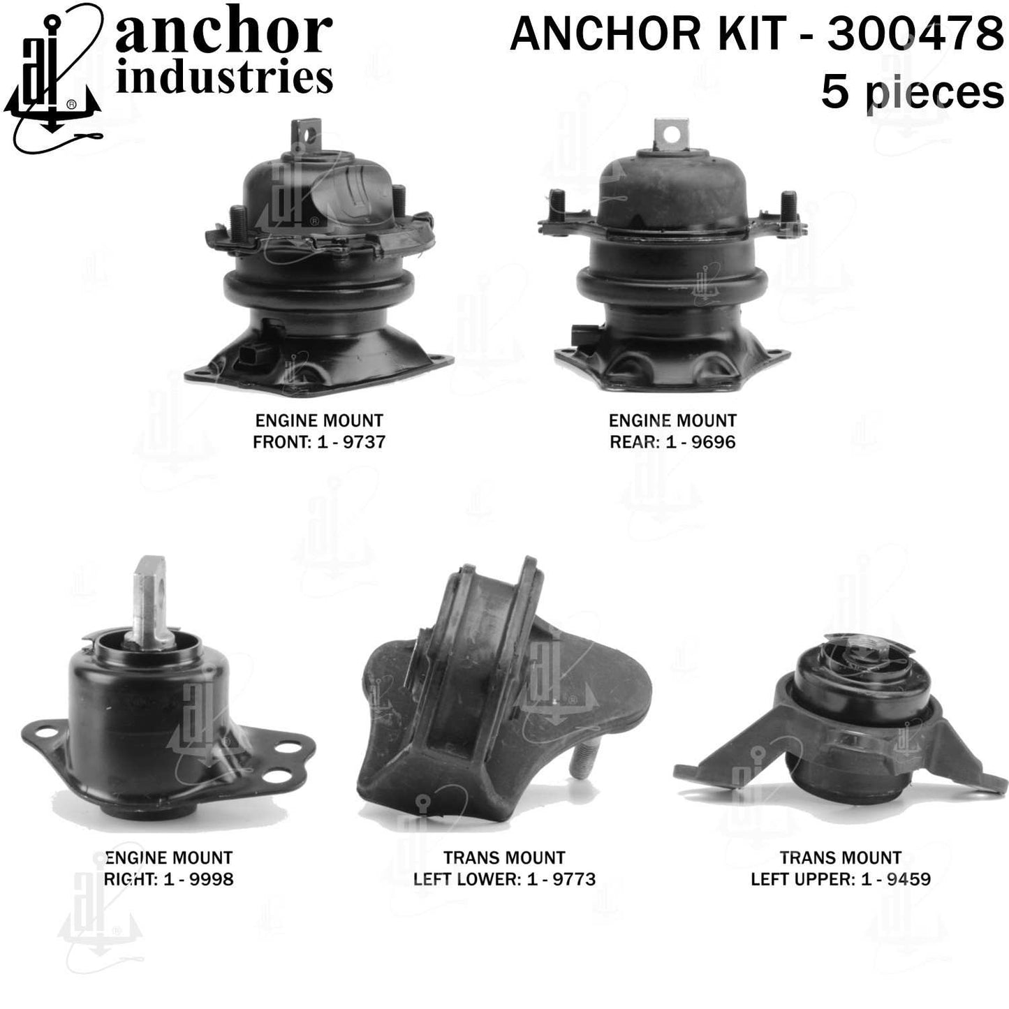 Anchor Engine Mount Kit 300478