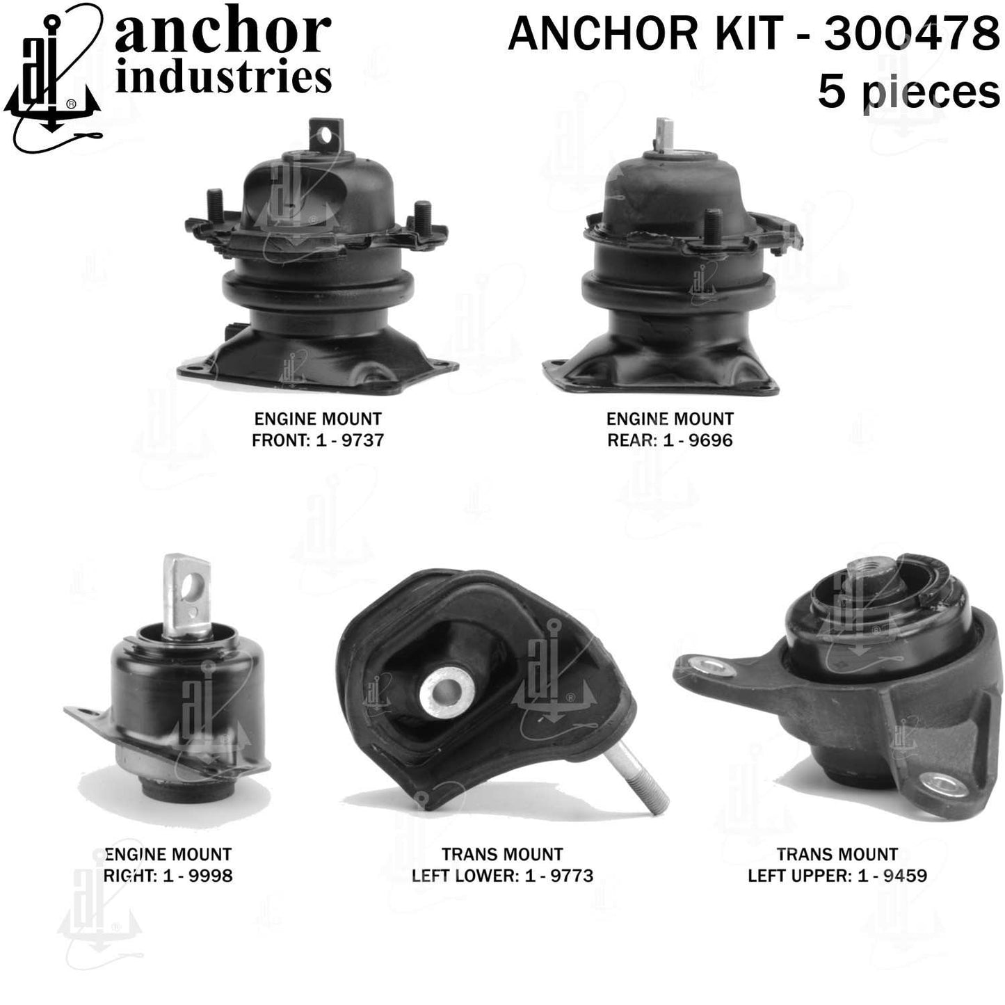 Anchor Engine Mount Kit 300478