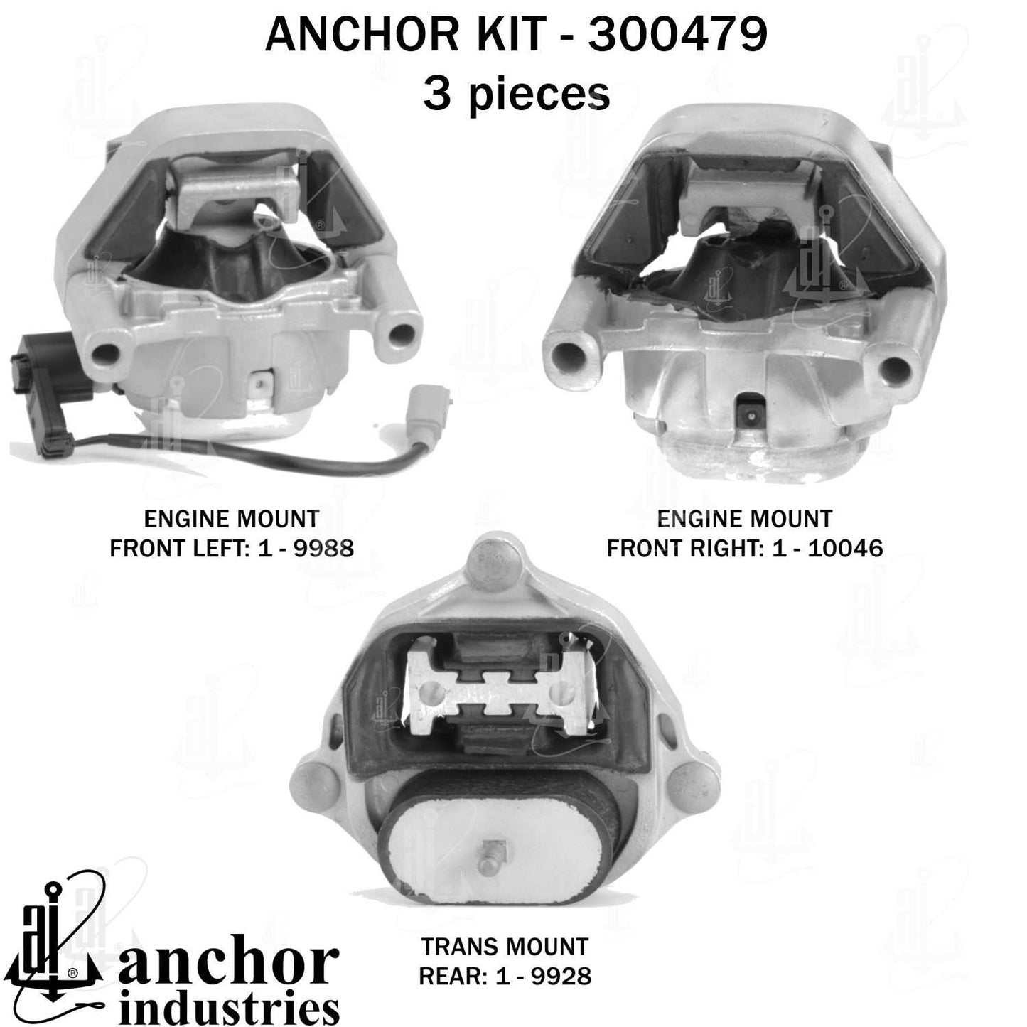 Anchor Engine Mount Kit 300479