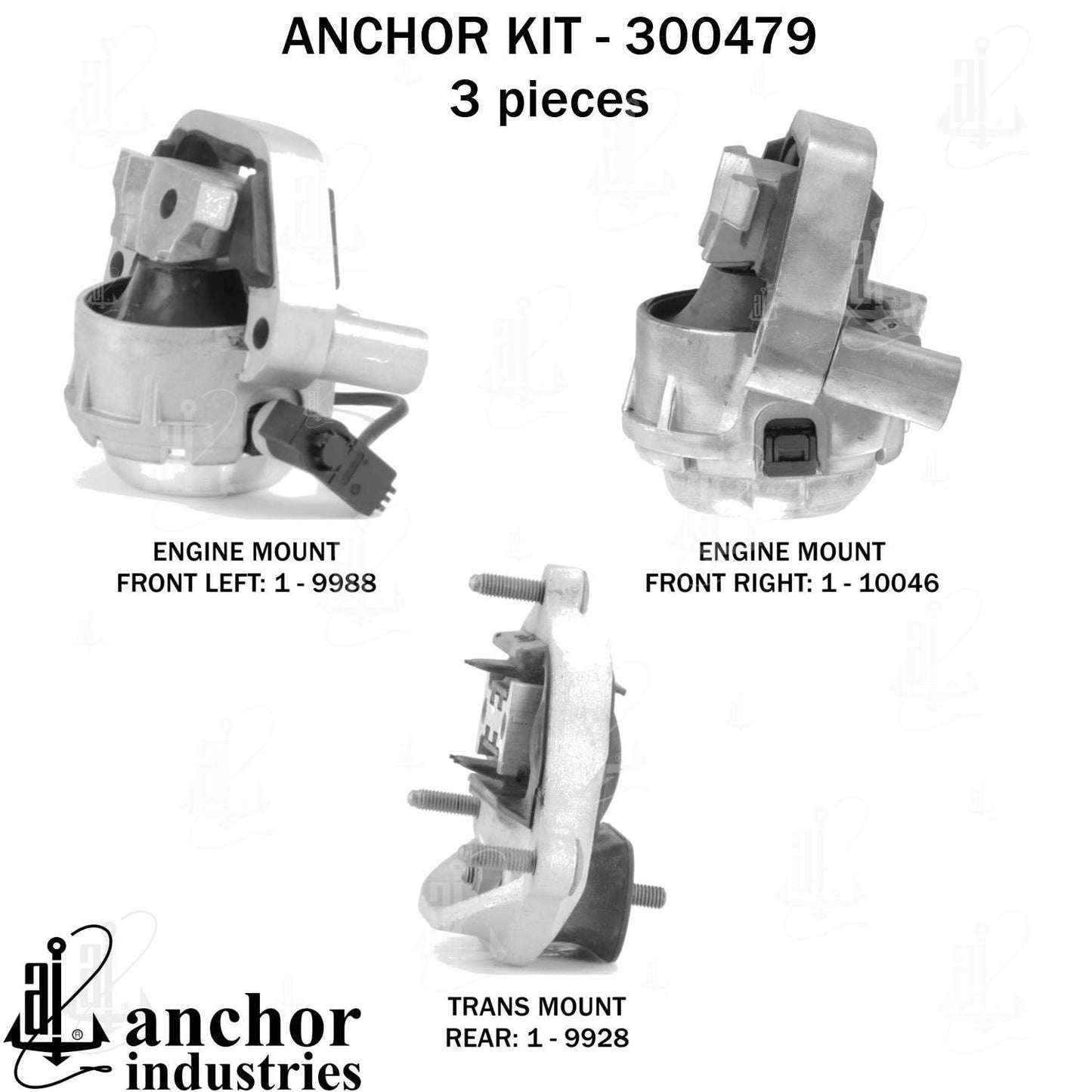 Anchor Engine Mount Kit 300479