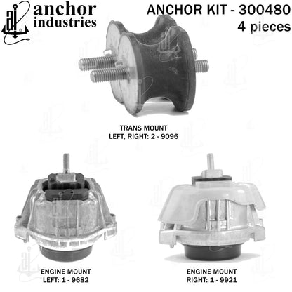 Anchor Engine Mount Kit 300480