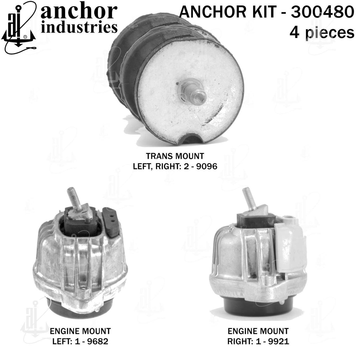 Anchor Engine Mount Kit 300480