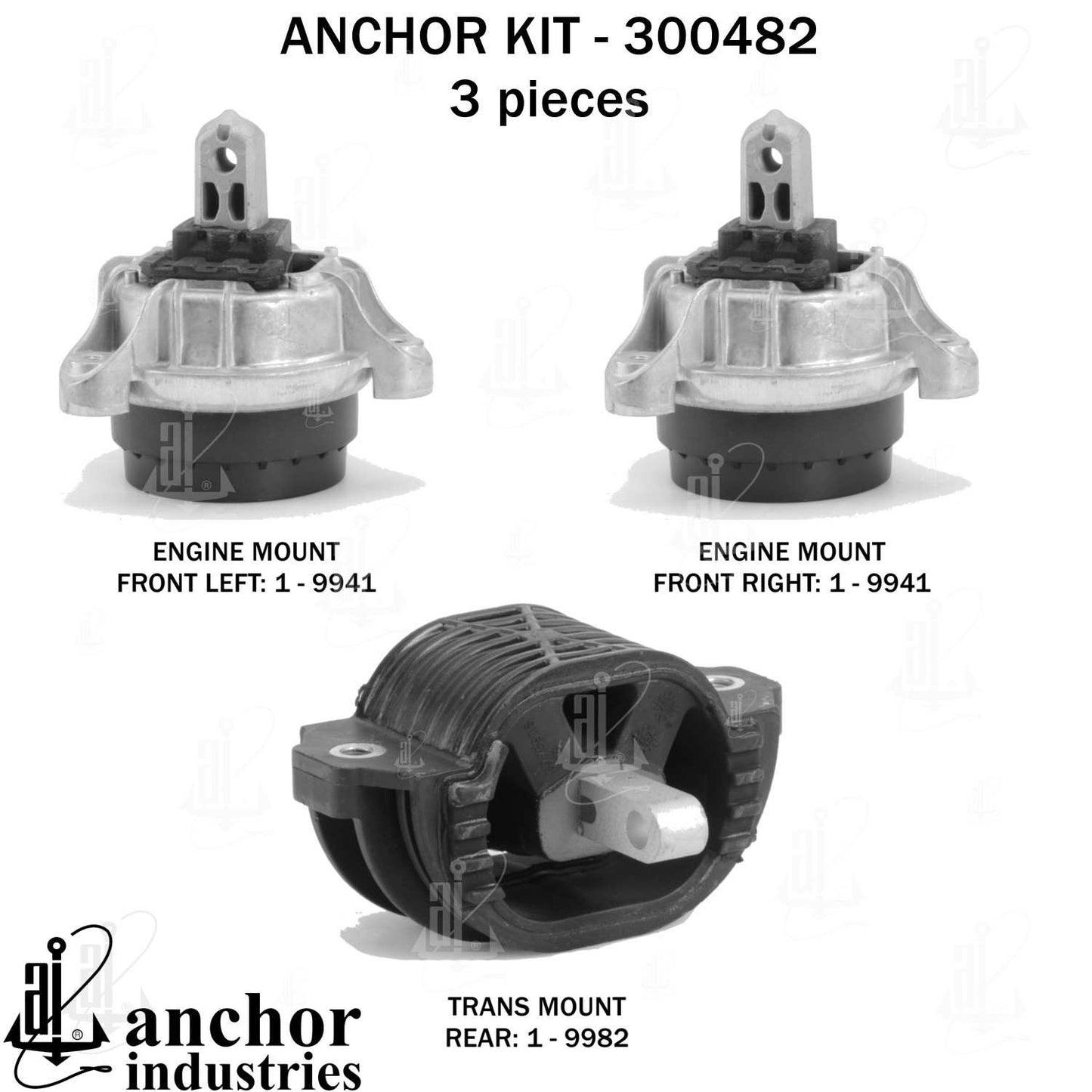 Anchor Engine Mount Kit 300482