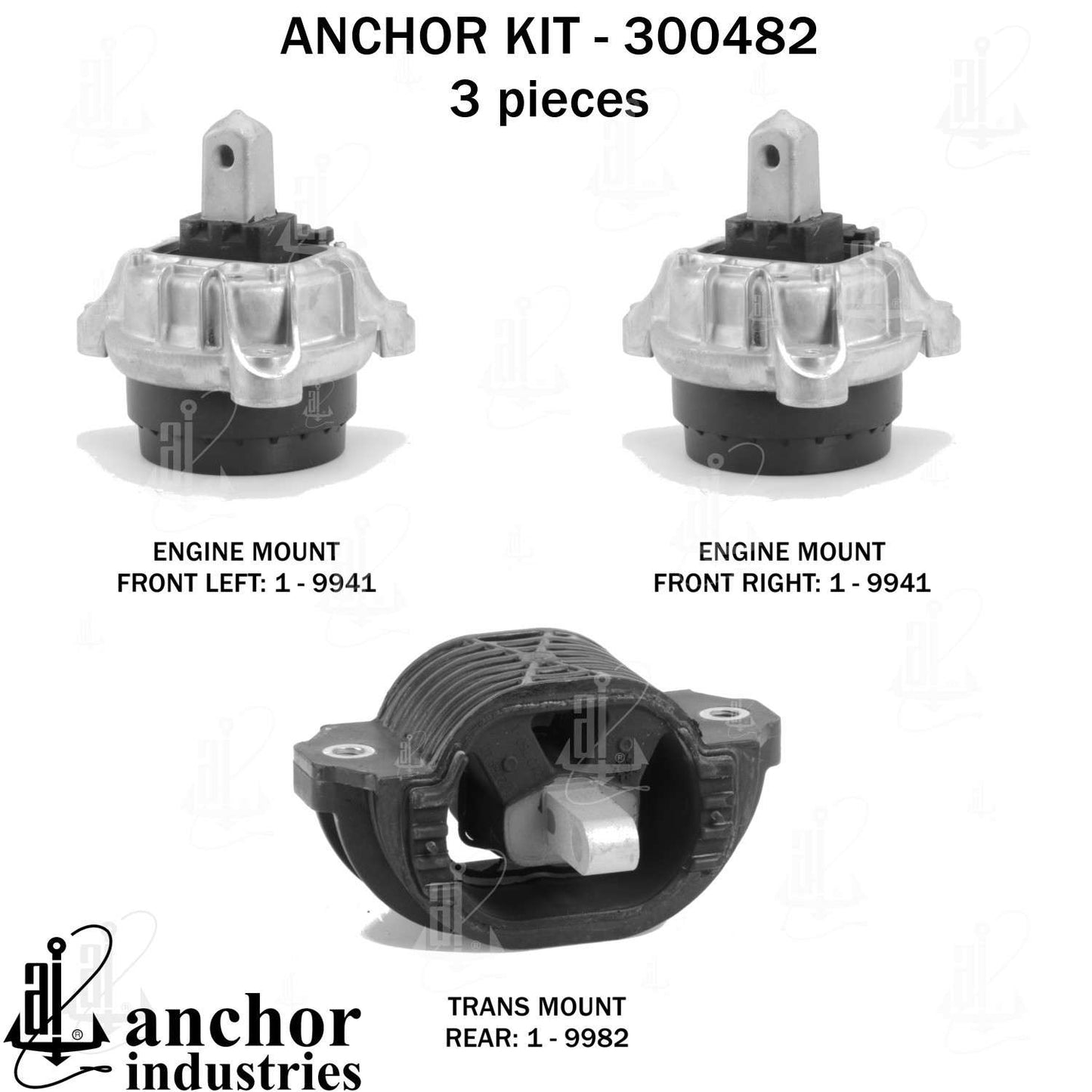Anchor Engine Mount Kit 300482