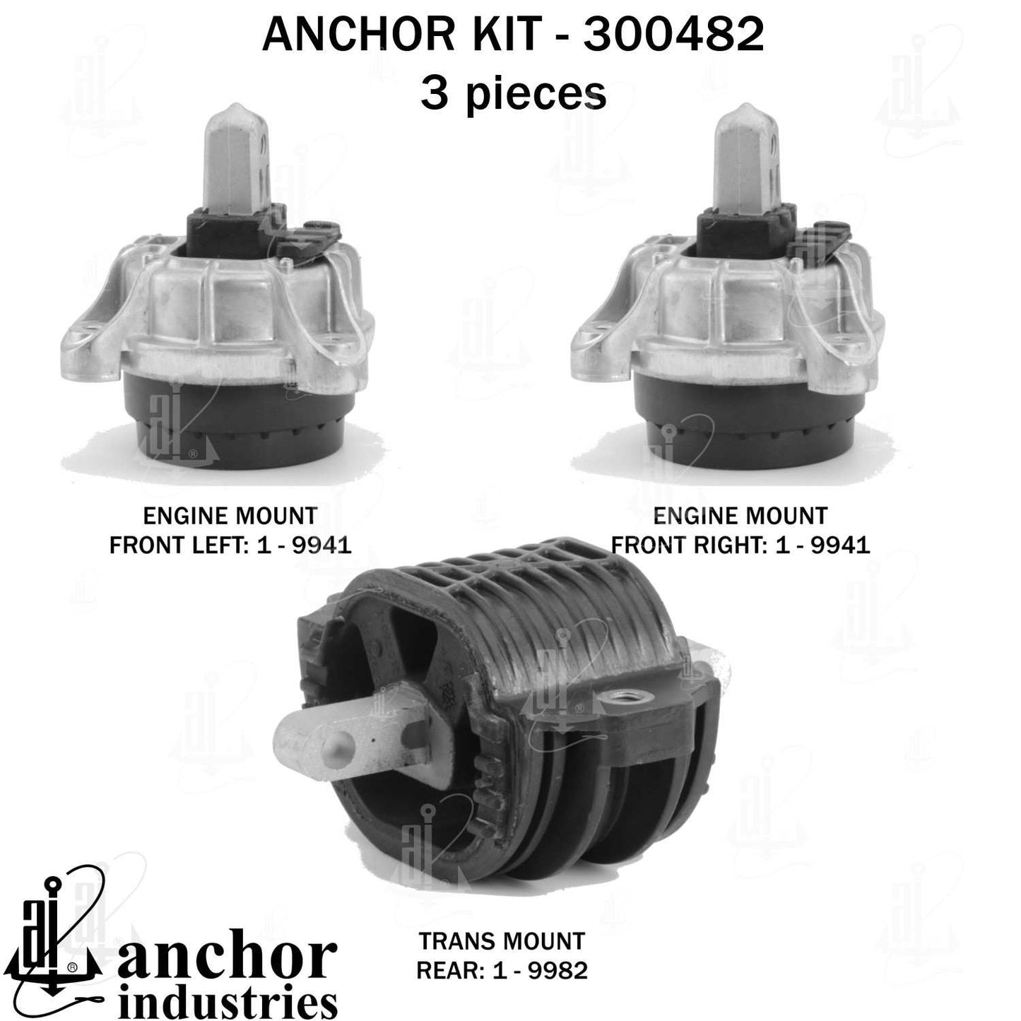 Anchor Engine Mount Kit 300482