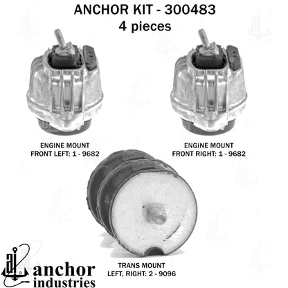 Anchor Engine Mount Kit 300483