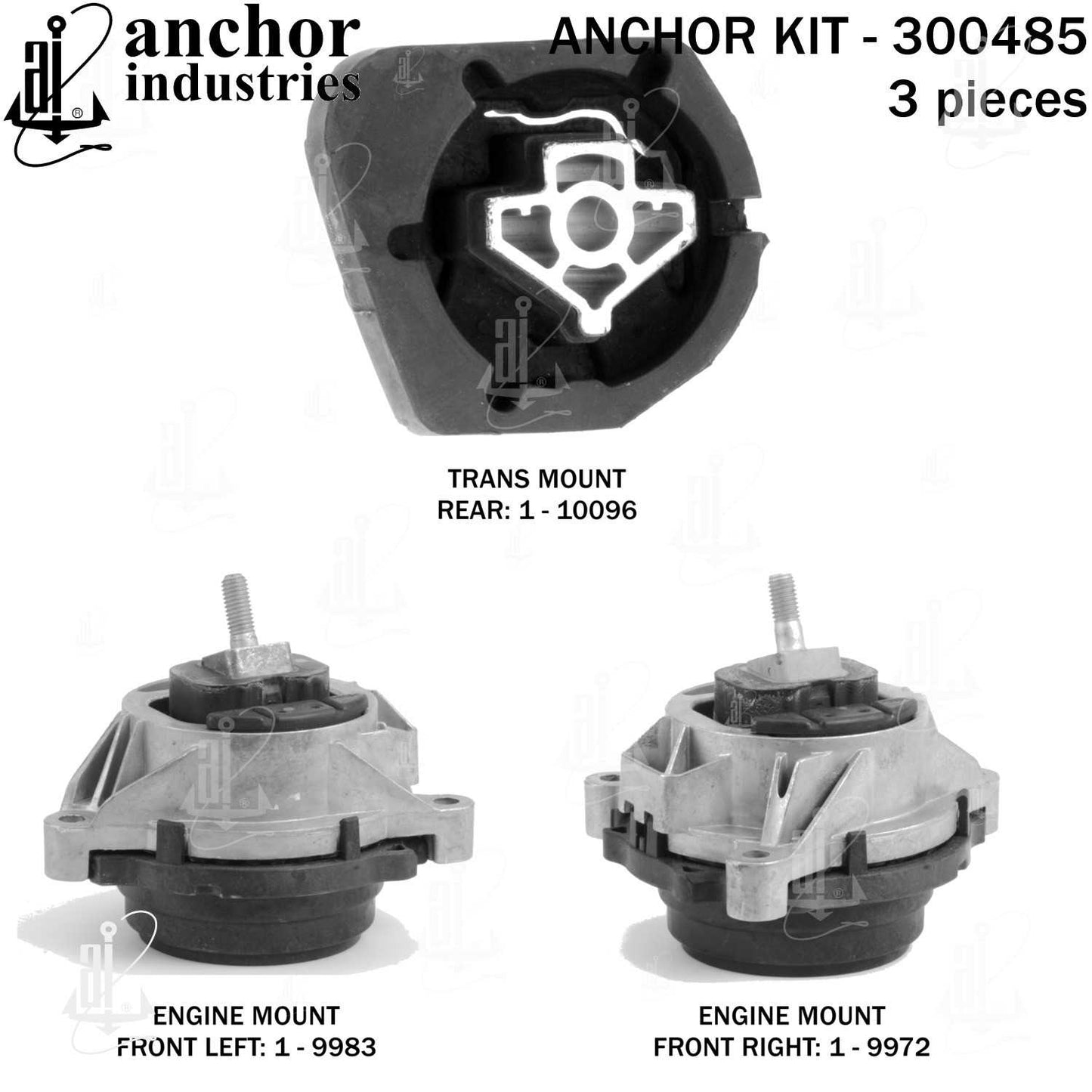 Anchor Engine Mount Kit 300485