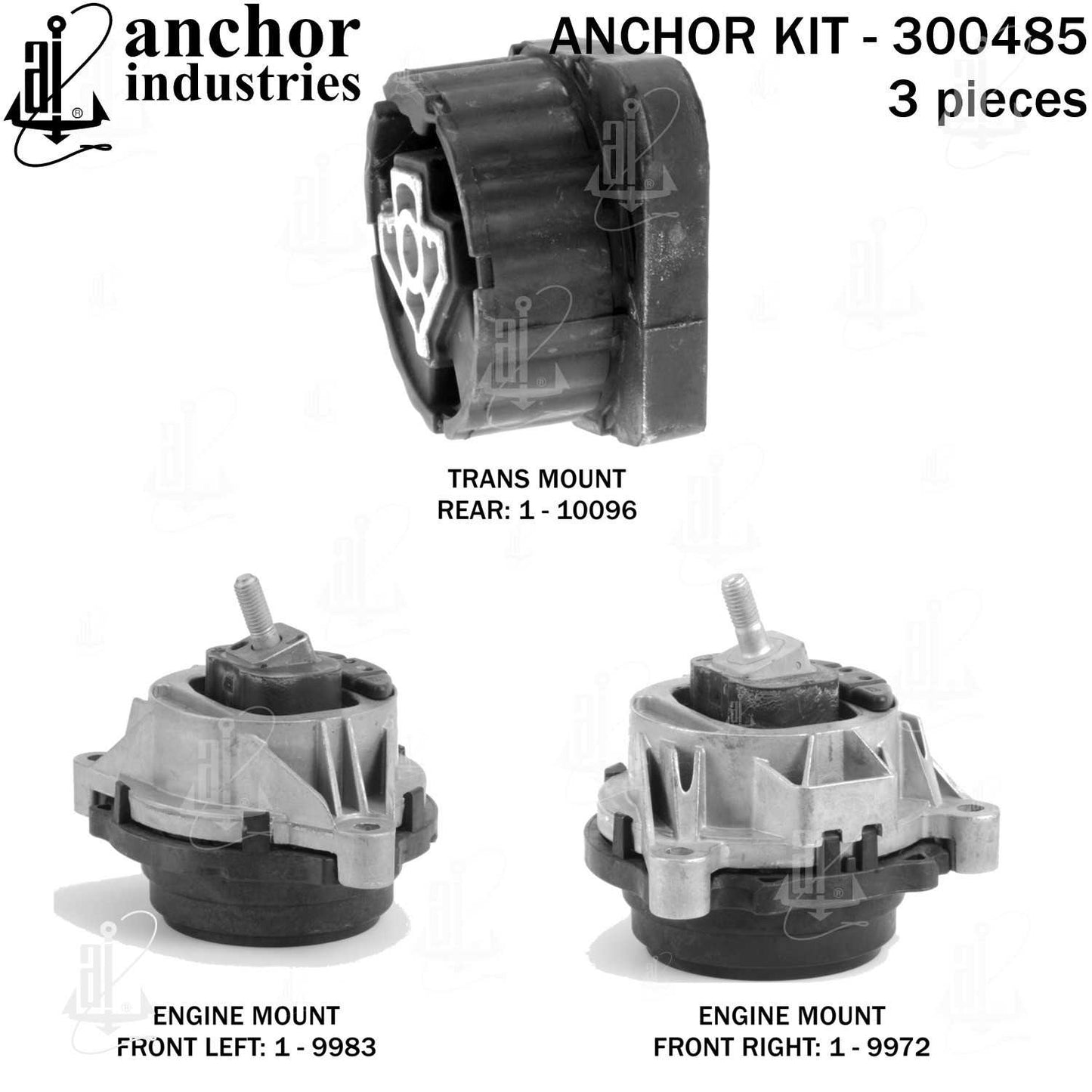 Anchor Engine Mount Kit 300485