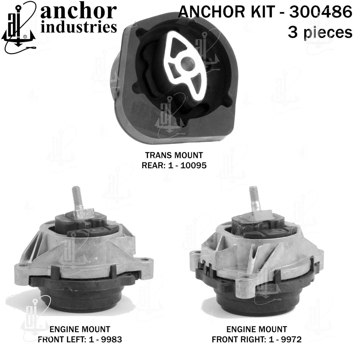 Anchor Engine Mount Kit 300486