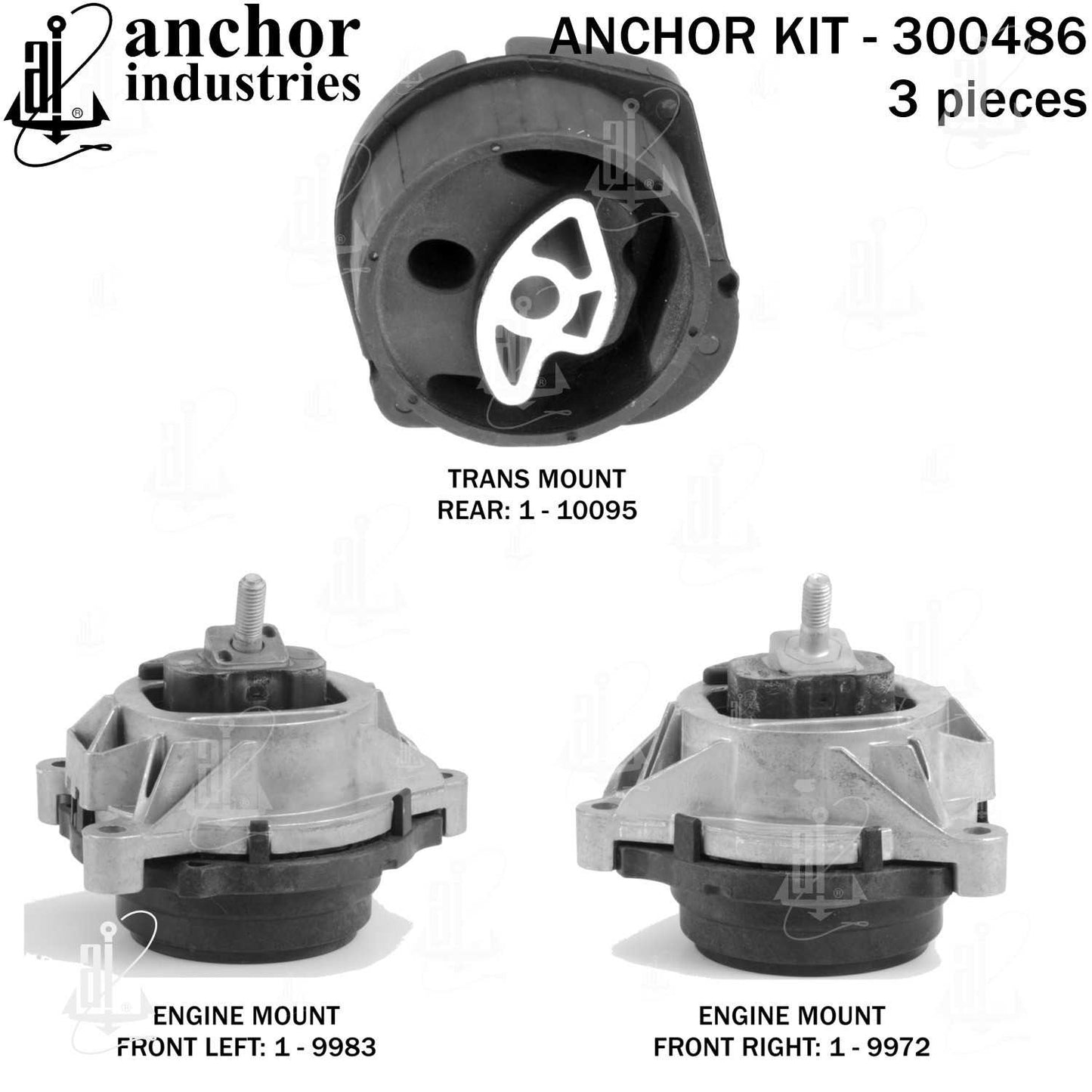 Anchor Engine Mount Kit 300486
