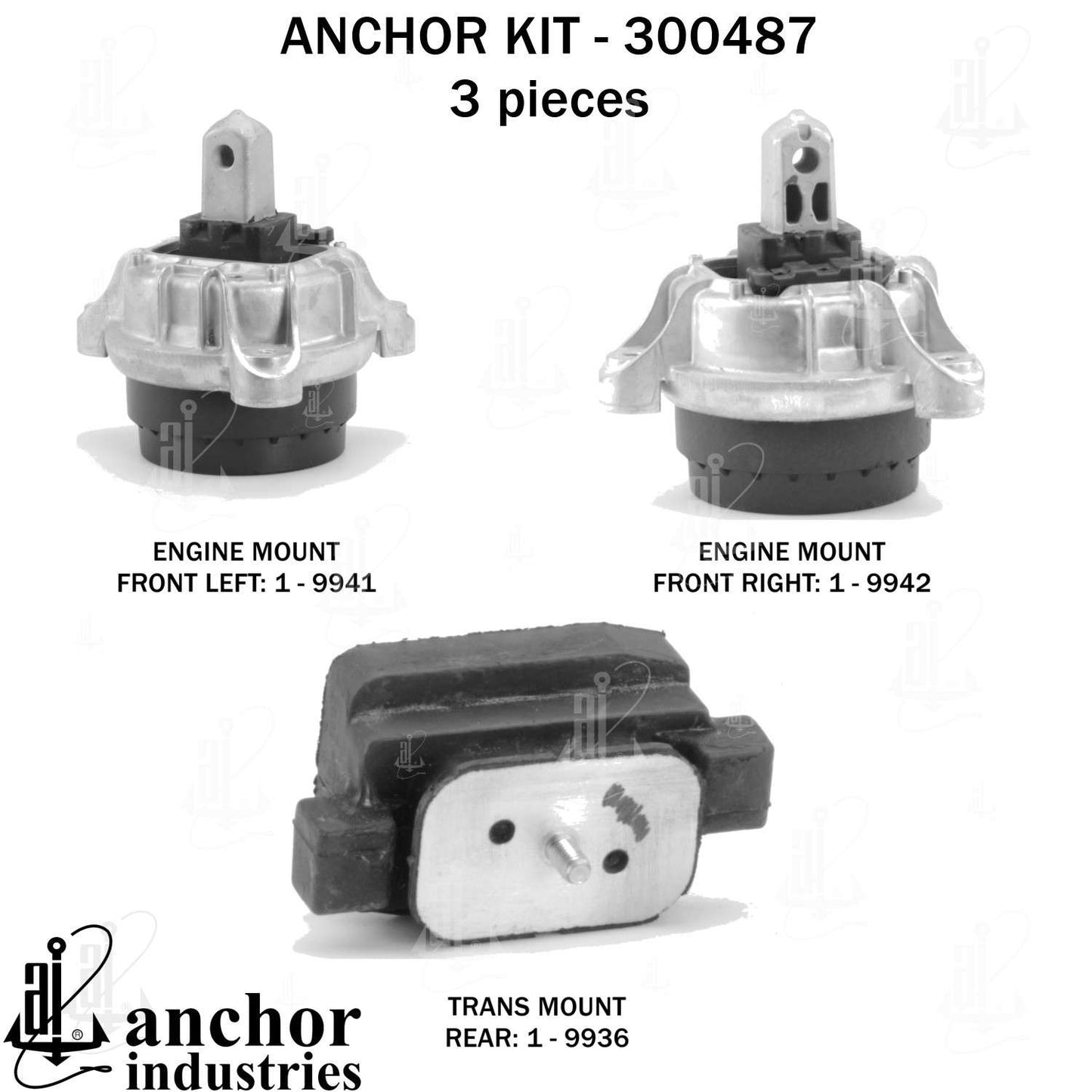 Anchor Engine Mount Kit 300487