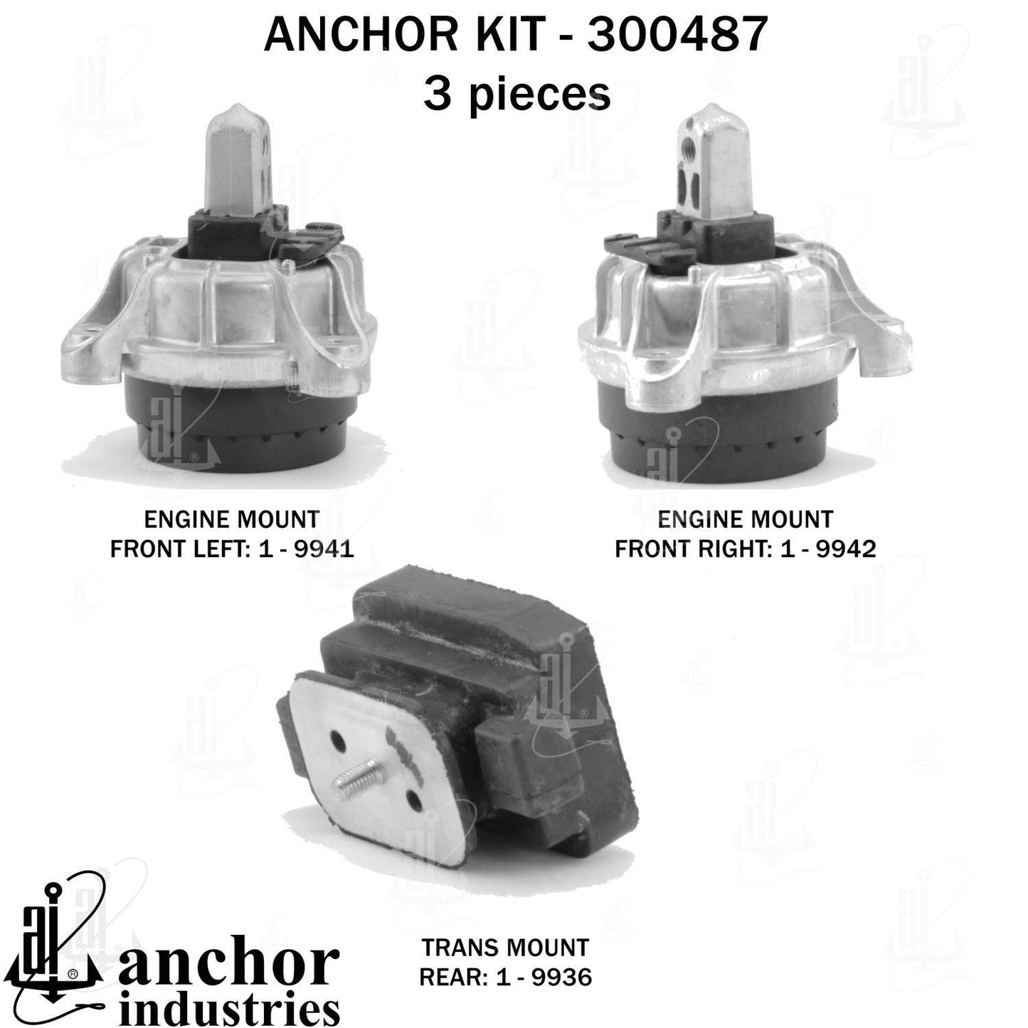 Anchor Engine Mount Kit 300487