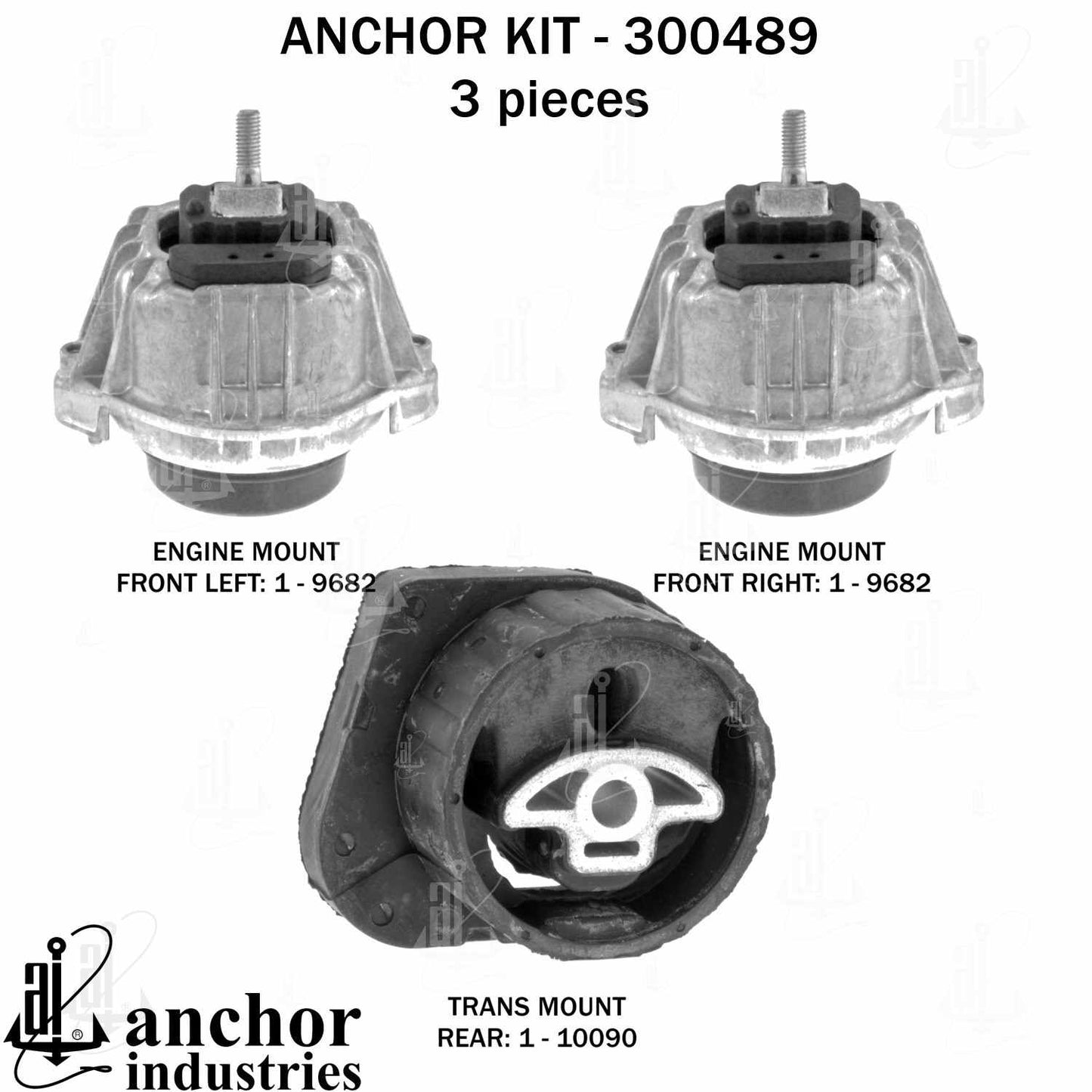 Anchor Engine Mount Kit 300489
