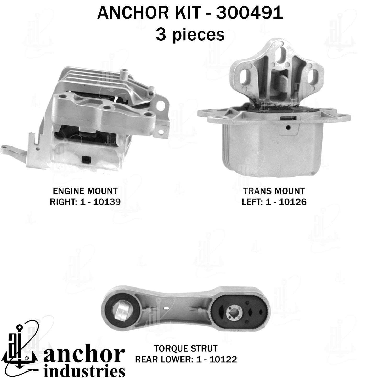 Anchor Engine Mount Kit 300491