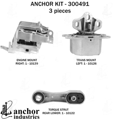 Anchor Engine Mount Kit 300491