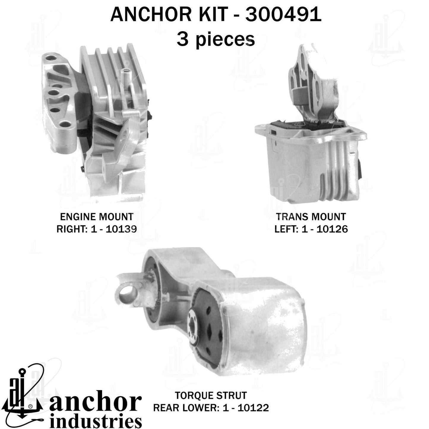 Anchor Engine Mount Kit 300491