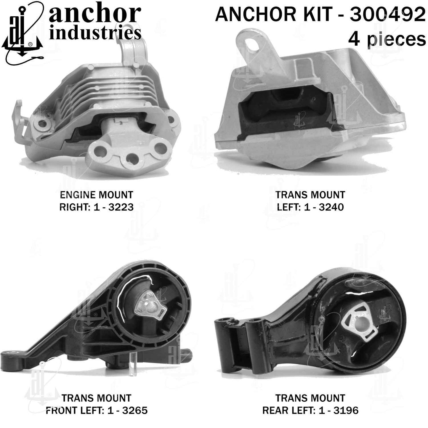 Anchor Engine Mount Kit 300492