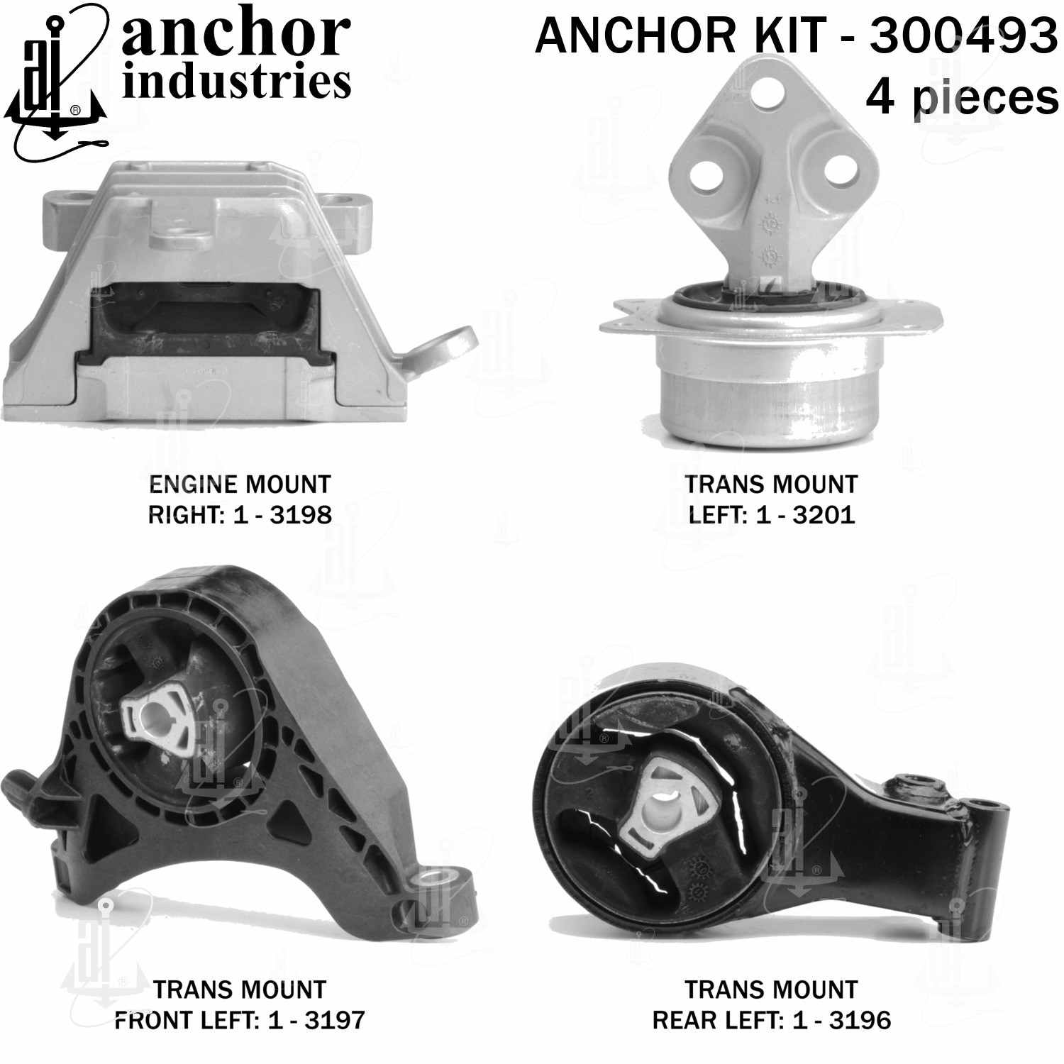 Anchor Engine Mount Kit 300493