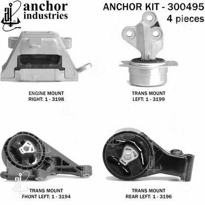 Anchor Engine Mount Kit 300495